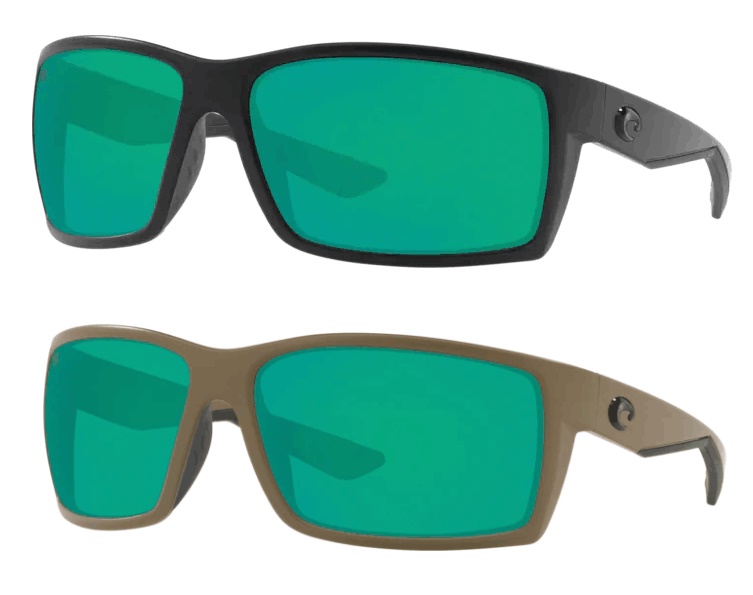 fake Costa sunglasses, Green Mirror